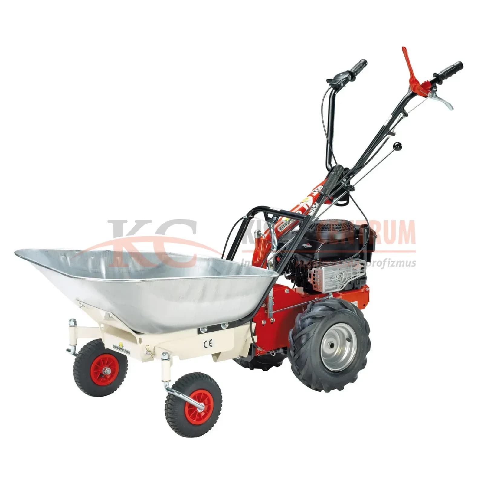 EUROSYSTEMS horganyzott szállítóputtony (85 liter - 100 kg) ( munkaeszköz P55 / MINIEFFE modellhez - alapgép nélkül  )
