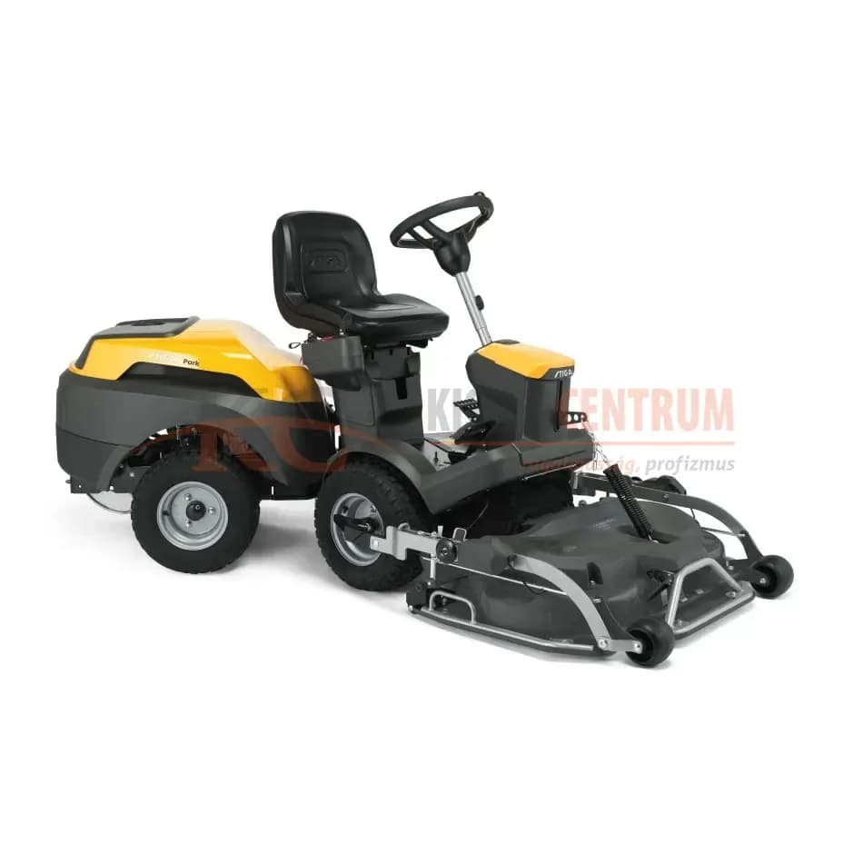 STIGA frontkaszás fűnyíró traktor PARK 500 (Vágóasztal nélkül)