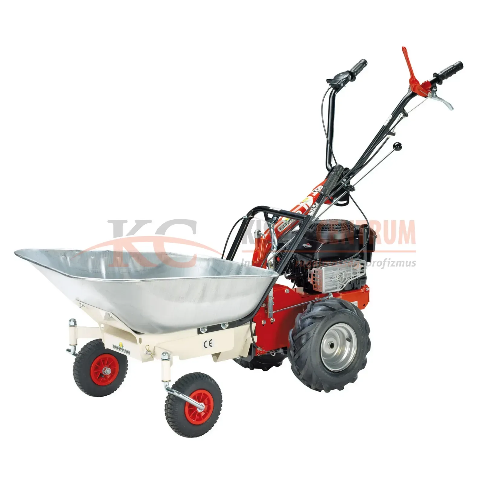 EUROSYSTEMS horganyzott szállítóputtony (85 liter - 100 kg) ( munkaeszköz P55 / MINIEFFE modellhez - alapgép nélkül  )