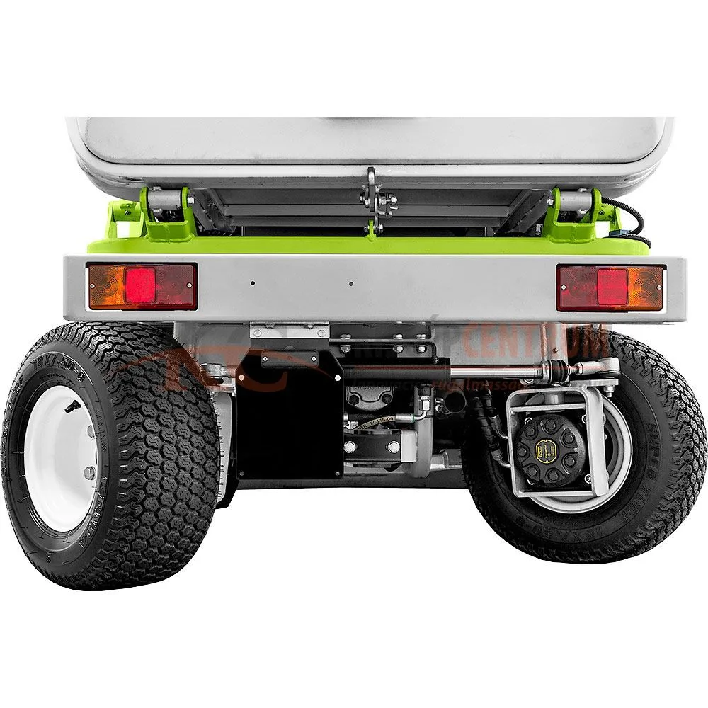 GRILLO magas ürítésű frontkaszás fűnyíró traktor FD 900 4WD ( Vágóasztallal ) — 2. fotó