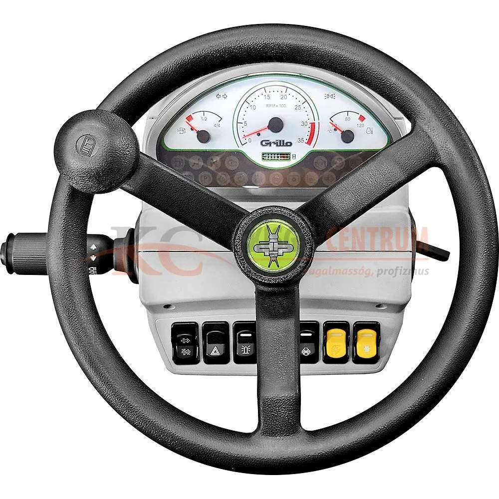 GRILLO magas ürítésű frontkaszás fűnyíró traktor FD 2200 4WD ( Vágóasztallal ) — 8. fotó