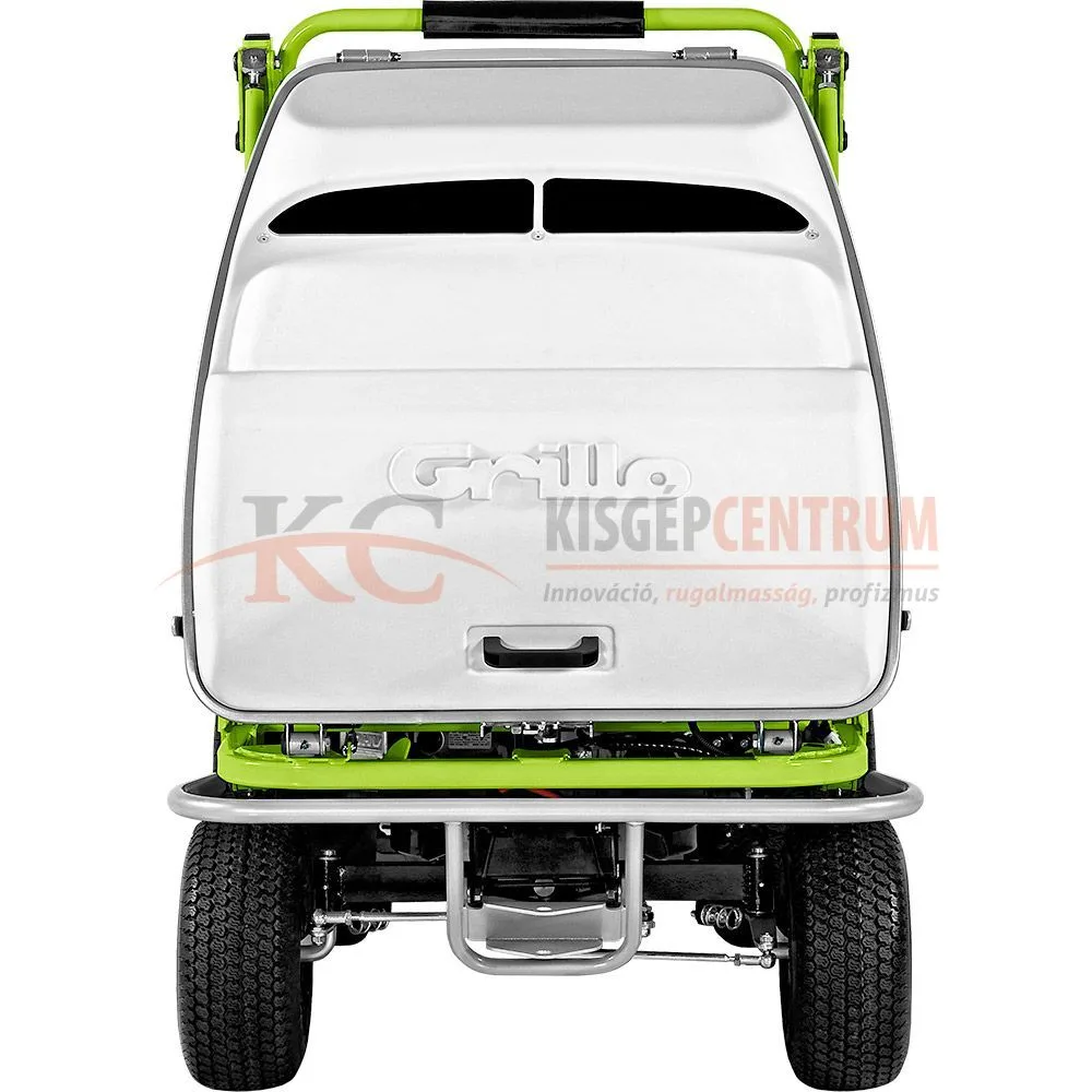 GRILLO magas ürítésű frontkaszás fűnyíró traktor FD 450 2WD ( Vágóasztallal ) — 3. fotó