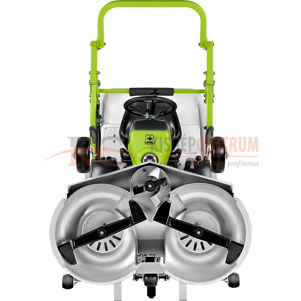 GRILLO magas ürítésű frontkaszás fűnyíró traktor FD 450 2WD ( Vágóasztallal ) — 6. fotó