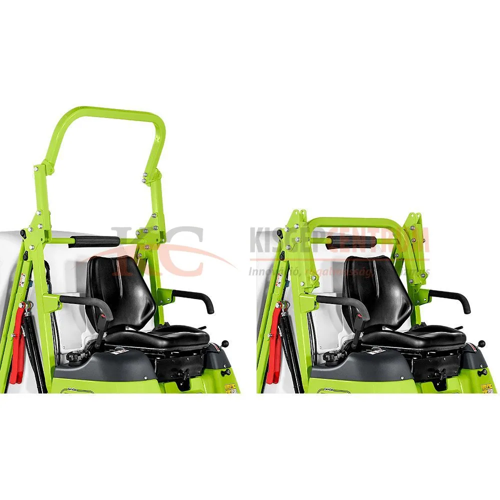 GRILLO magas ürítésű frontkaszás fűnyíró traktor FD 450 2WD ( Vágóasztallal ) — 7. fotó