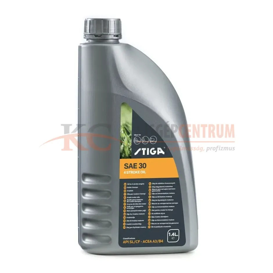 STIGA 4 ütemű motorolaj SAE 30 1,4 l