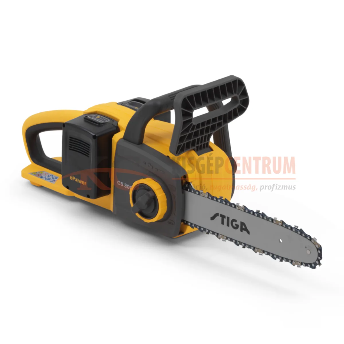 STIGA akkumulátoros láncfűrész  CS 300e Kit (akkumulátor és töltő tartozék) — 6. fotó