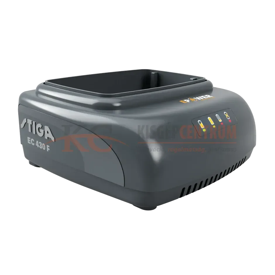 STIGA gyors akkumulátortöltő EC 430 F