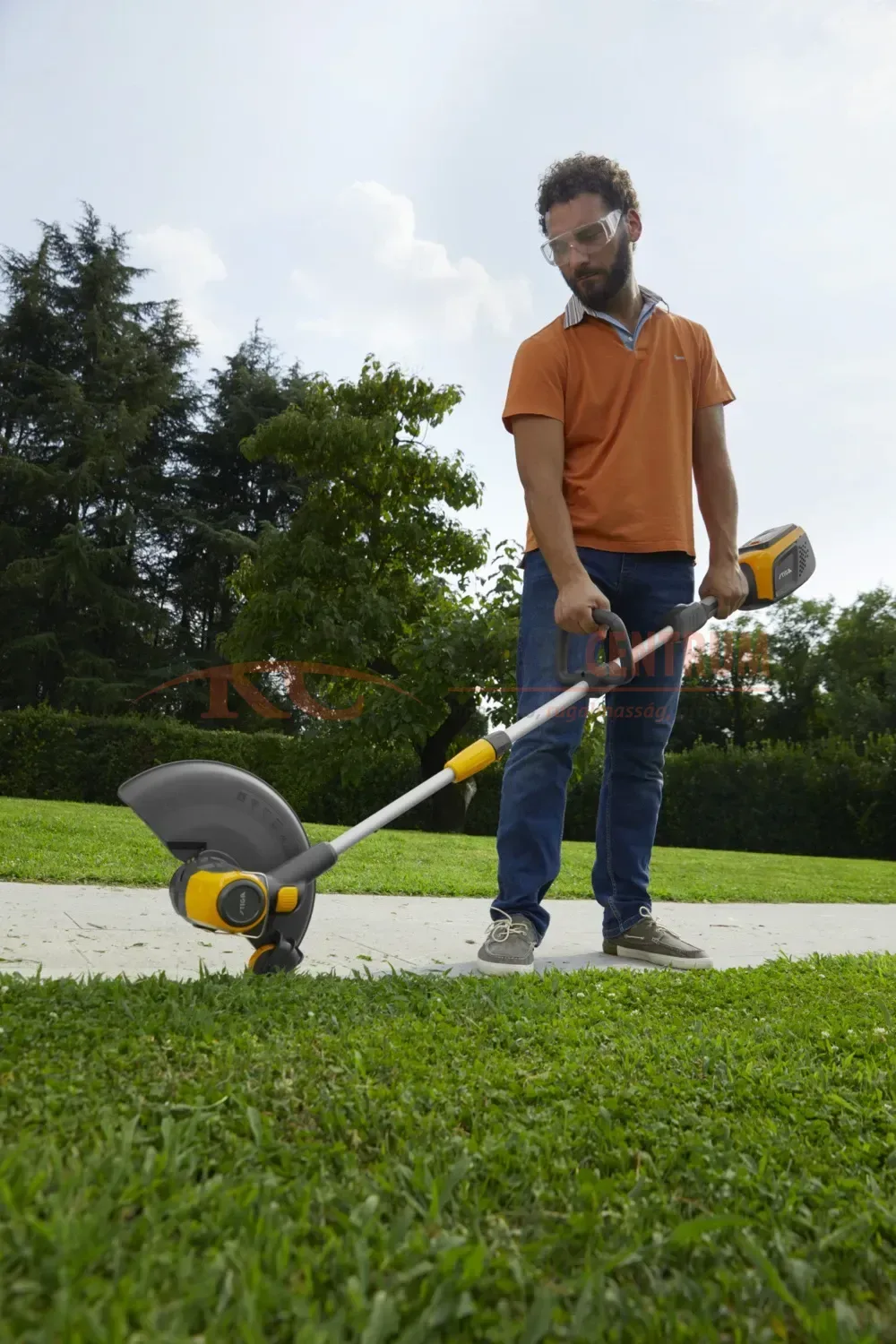 STIGA akkumulátoros szegélyvágó GT 500e (akkumulátor és töltő nélkül) — 8. fotó