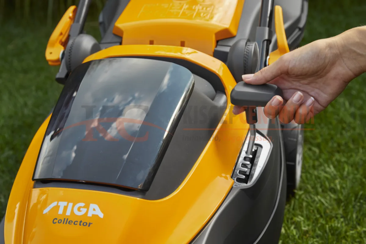 STIGA akkumulátoros fűnyíró COLLECTOR 136e Kit  (akkumulátorral és töltővel) — 4. fotó