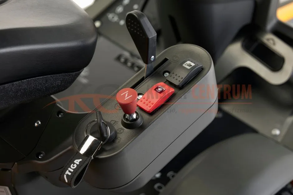 STIGA frontkaszás fűnyíró traktor PARK 500 W (Vágóasztal nélkül) — 6. fotó