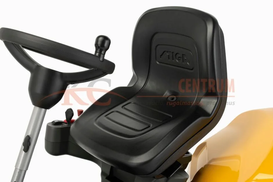 STIGA frontkaszás fűnyíró traktor PARK 500 WX 4WD (Vágóasztal nélkül) — 5. fotó