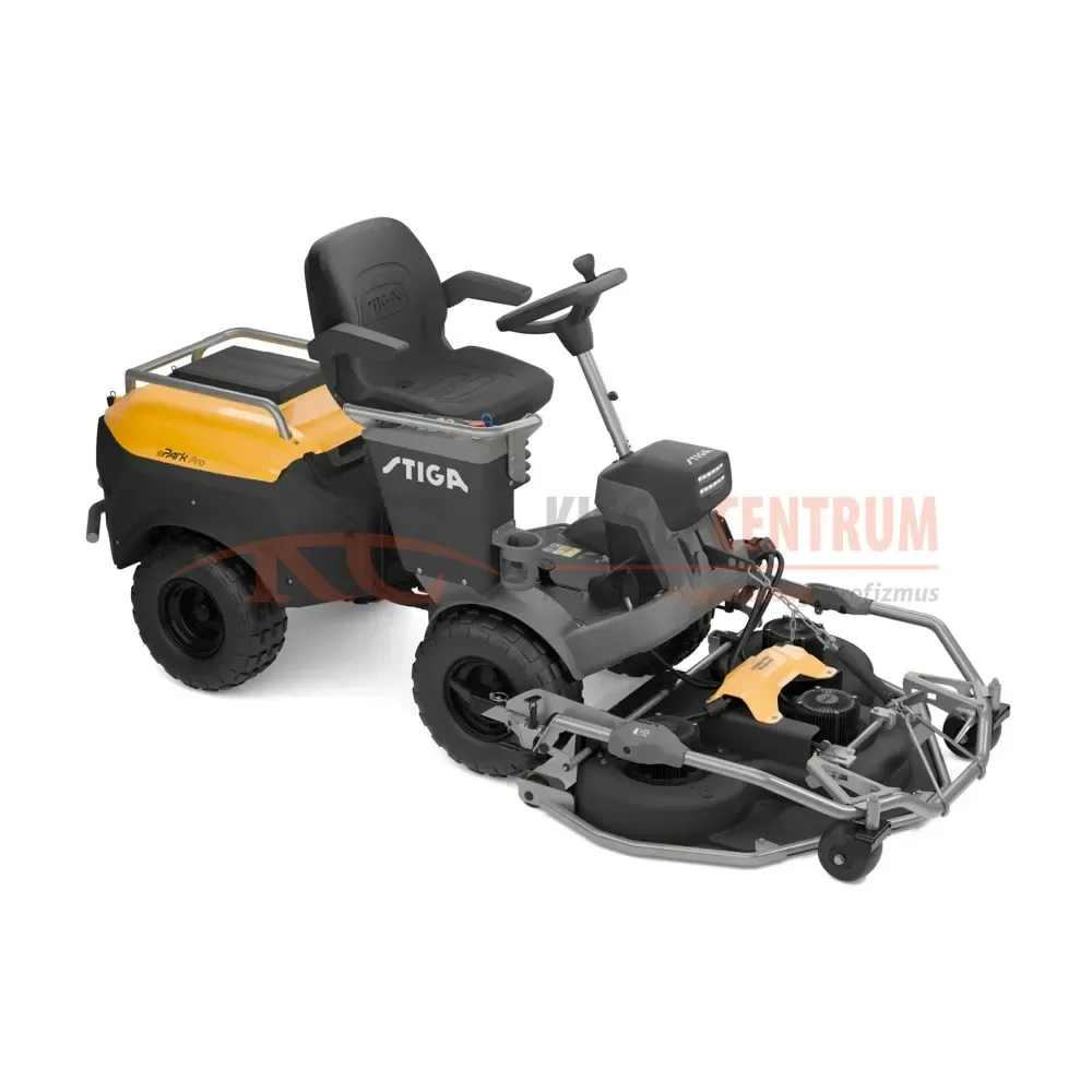STIGA frontkaszás fűnyíró traktor ePark Pro (akkumulátor és vágóasztal nélkül)