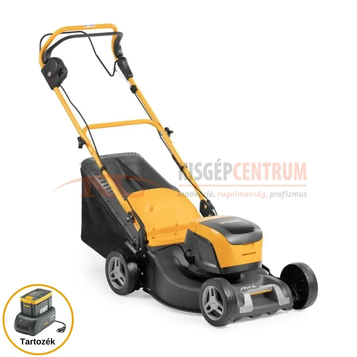 STIGA akkumulátoros fűnyíró COLLECTOR 48 S AE Kit (akkumulátorral és töltővel)