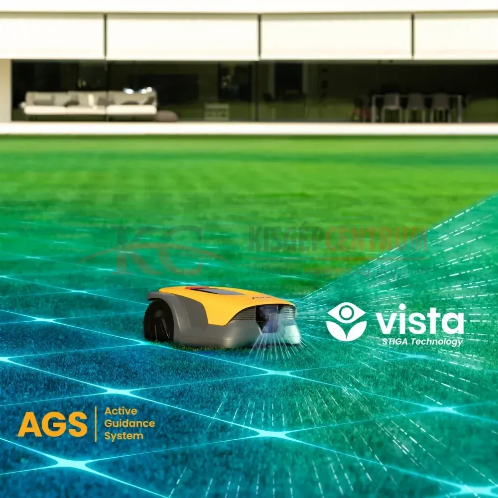 STIGA robotfűnyíró A6V Vista technológia 600 — 3. fotó