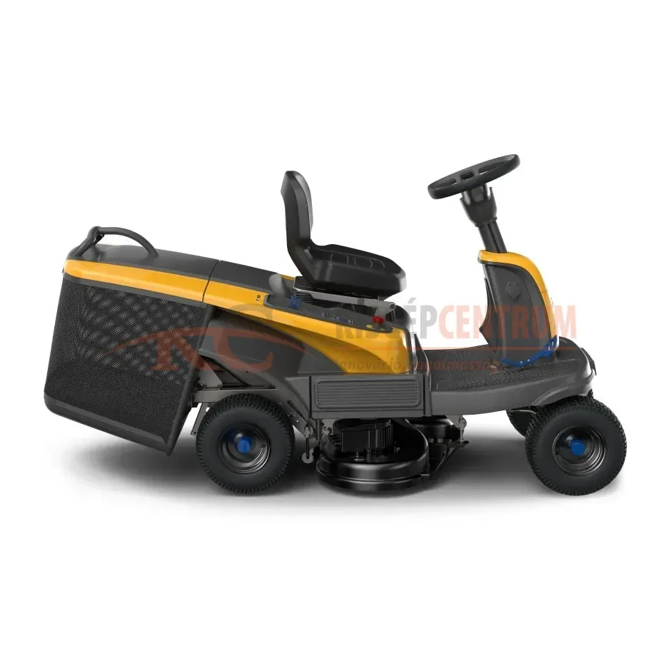 STIGA akkumulátoros fűgyűjtős fűnyíró traktor SWIFT 372e (akkumulátorokkal és töltővel) — 5. fotó