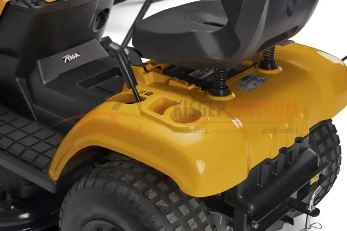 STIGA oldalkidobós fűnyíró traktor TORNADO 398 — 4. fotó
