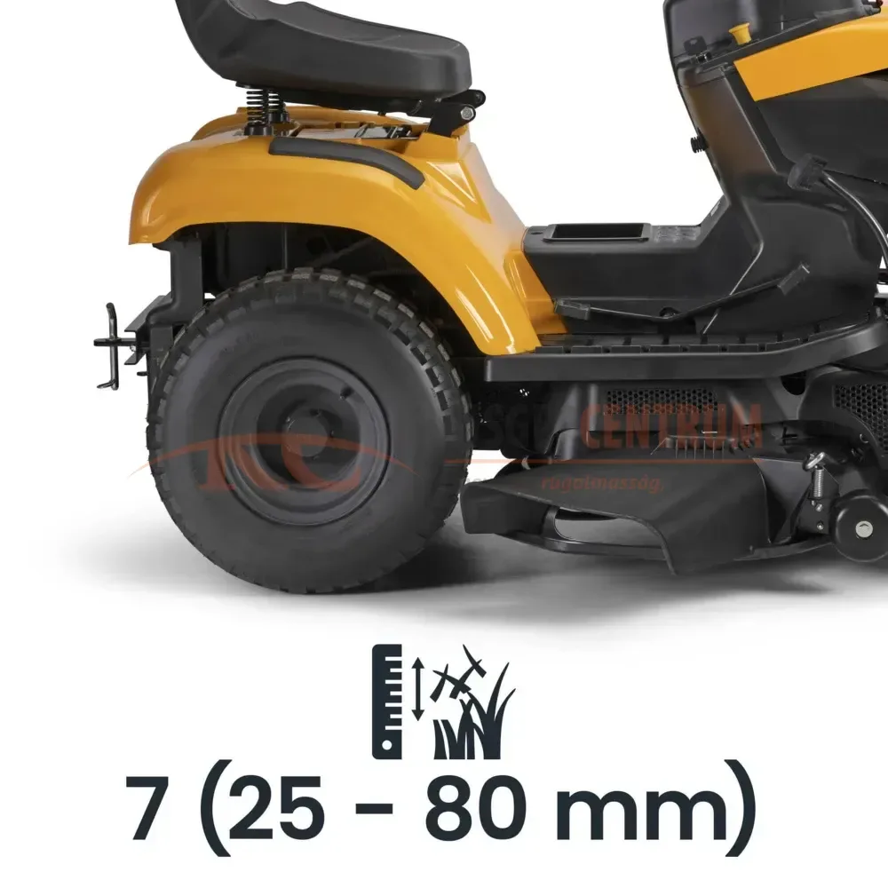 STIGA oldalkidobós fűnyíró traktor TORNADO 398 — 5. fotó
