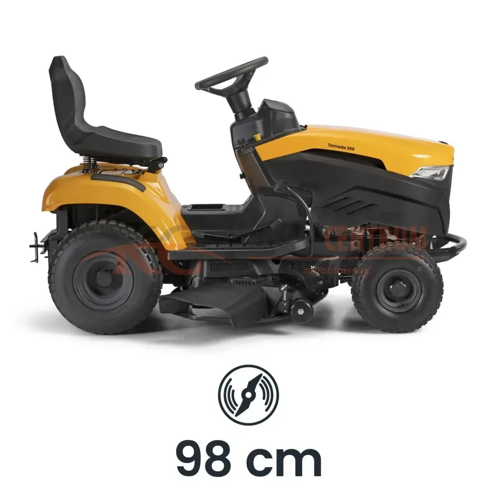 STIGA oldalkidobós fűnyíró traktor TORNADO 398 — 7. fotó