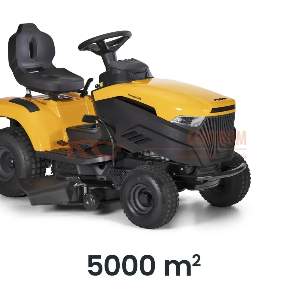 STIGA oldalkidobós fűnyíró traktor TORNADO 398 — 8. fotó