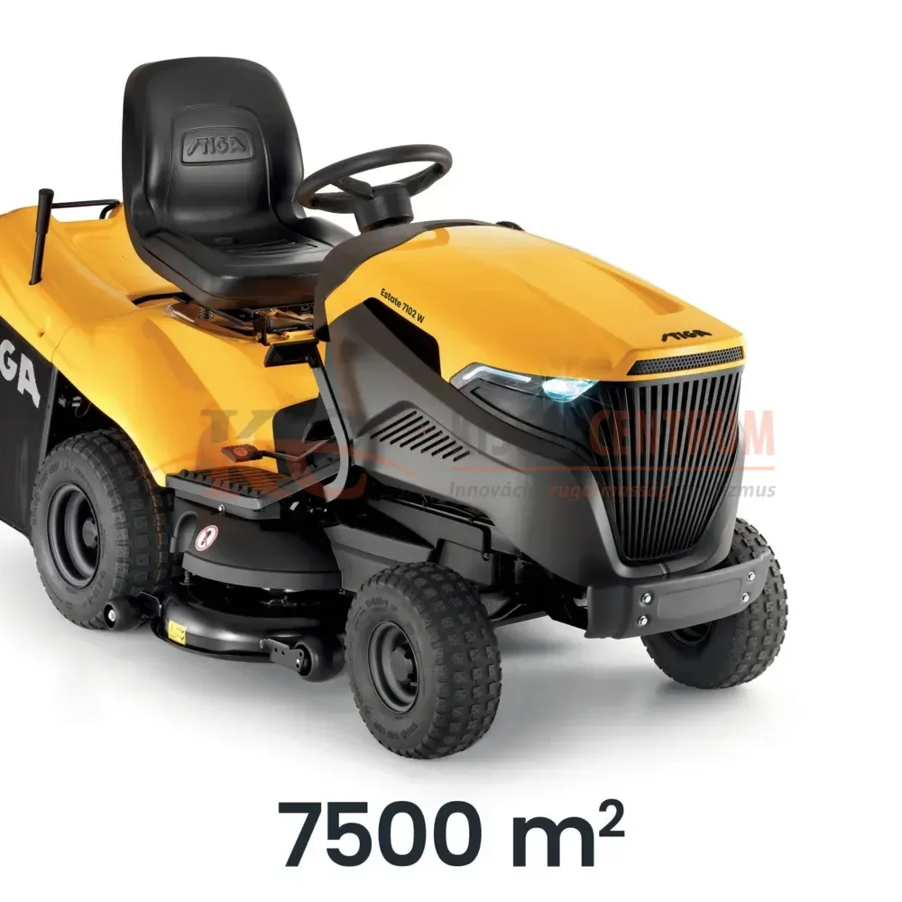STIGA fűgyűjtős fűnyíró traktor ESTATE 7102 W — 4. fotó