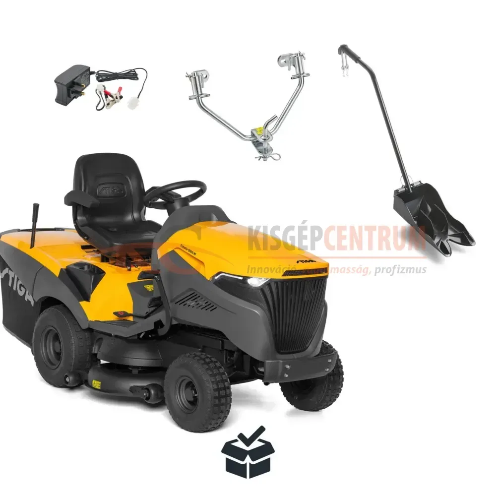 STIGA fűgyűjtős fűnyíró traktor ESTATE 7102 W — 8. fotó