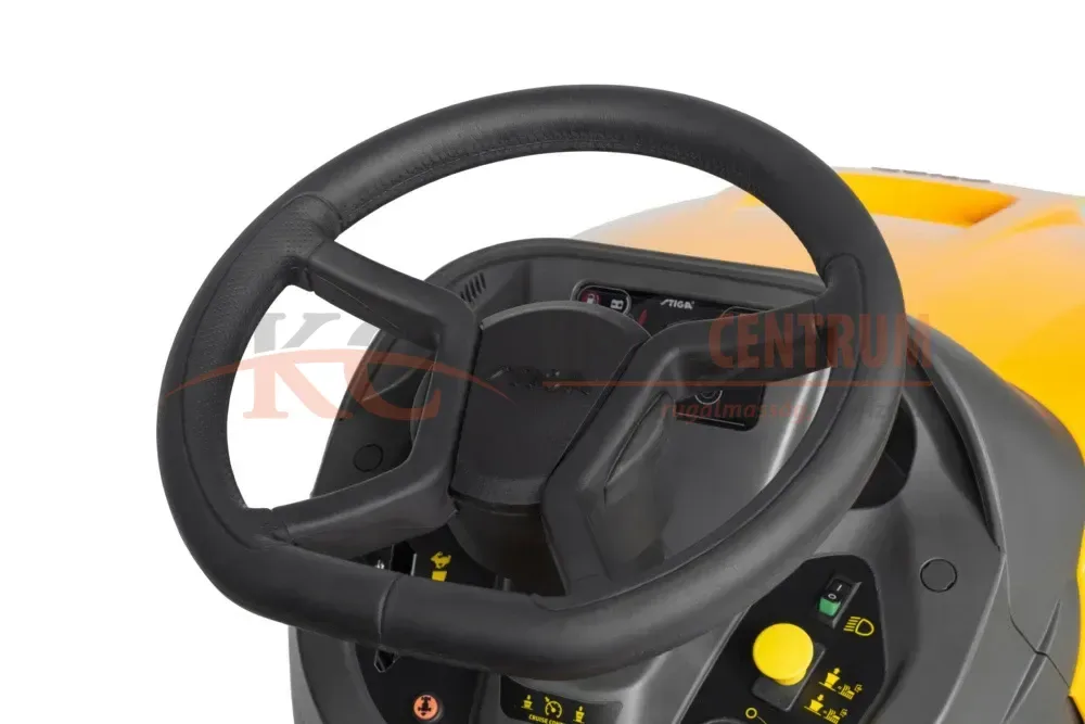 STIGA fűgyűjtős fűnyíró traktor ESTATE 9122 W Honda GXV690 — 4. fotó