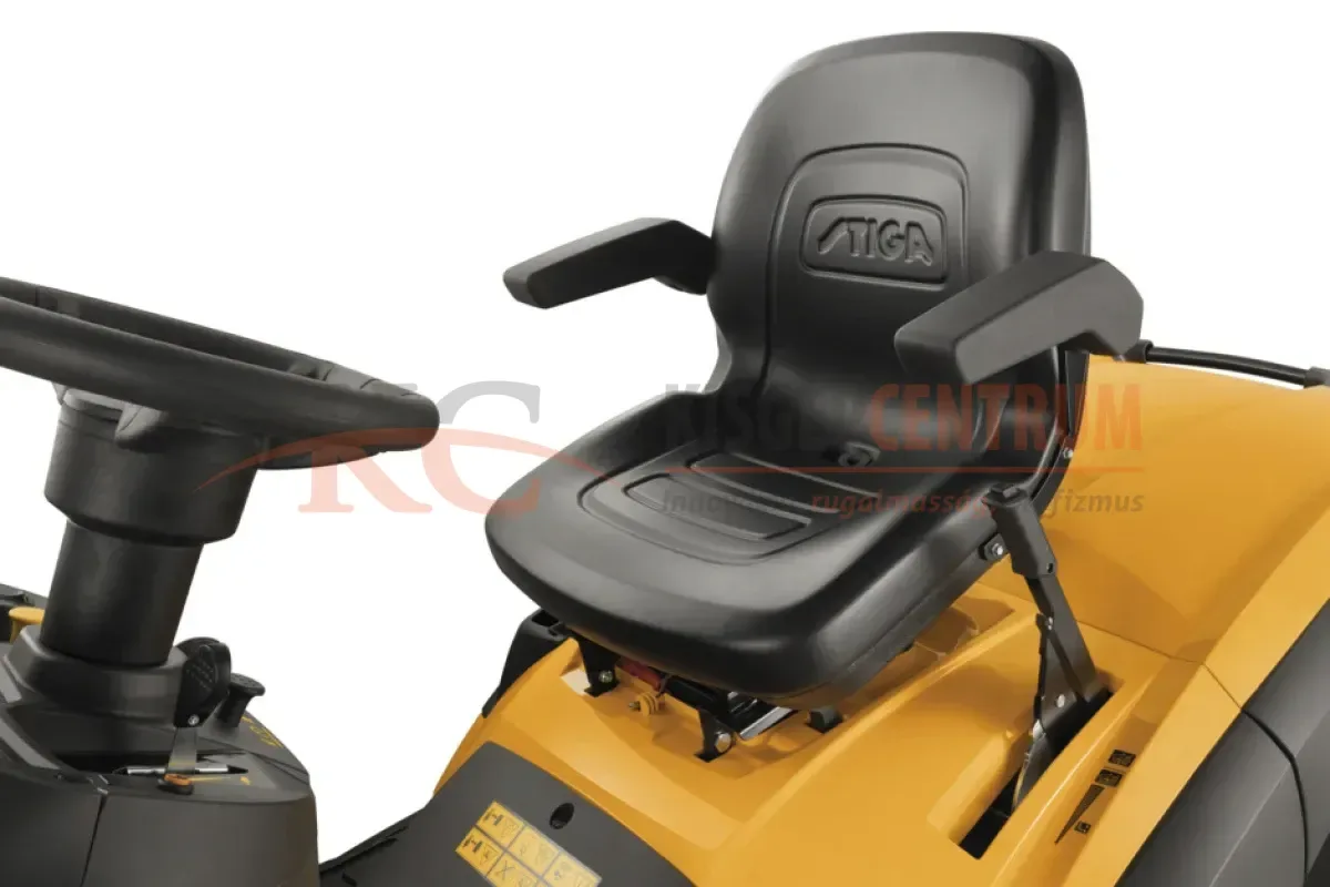 STIGA fűgyűjtős fűnyíró traktor ESTATE 9122 W Kawasaki FS600V — 3. fotó