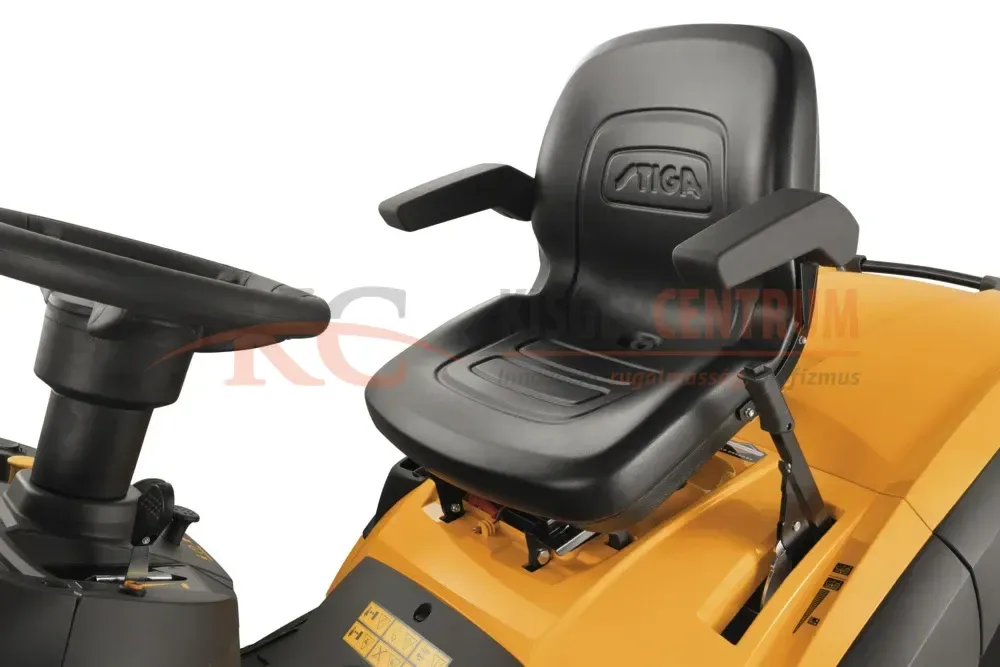 STIGA fűgyűjtős fűnyíró traktor ESTATE 9102 WX 4WD — 7. fotó