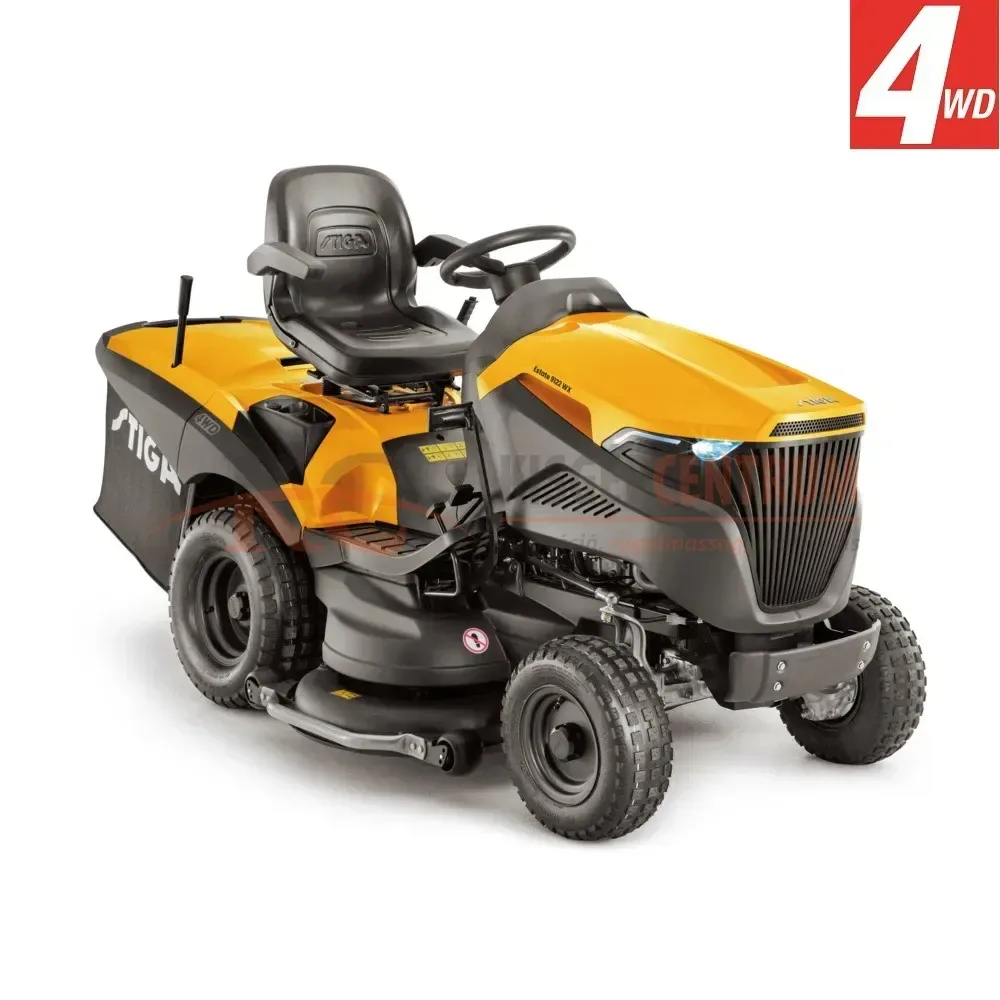 STIGA fűgyűjtős fűnyíró traktor ESTATE 9122 WX 4WD