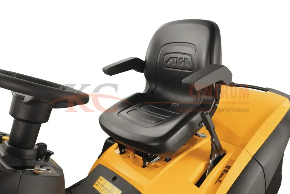 STIGA fűgyűjtős fűnyíró traktor ESTATE 9122 WX 4WD — 4. fotó