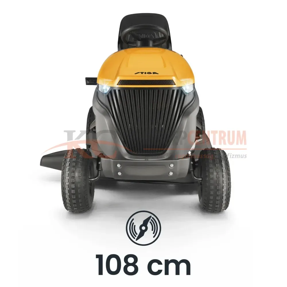 STIGA oldalkidobós fűnyíró traktor TORNADO 7108 W — 5. fotó