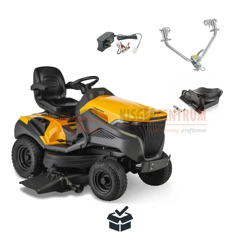 STIGA oldalkidobós fűnyíró traktor TORNADO 9121 W — 7. fotó