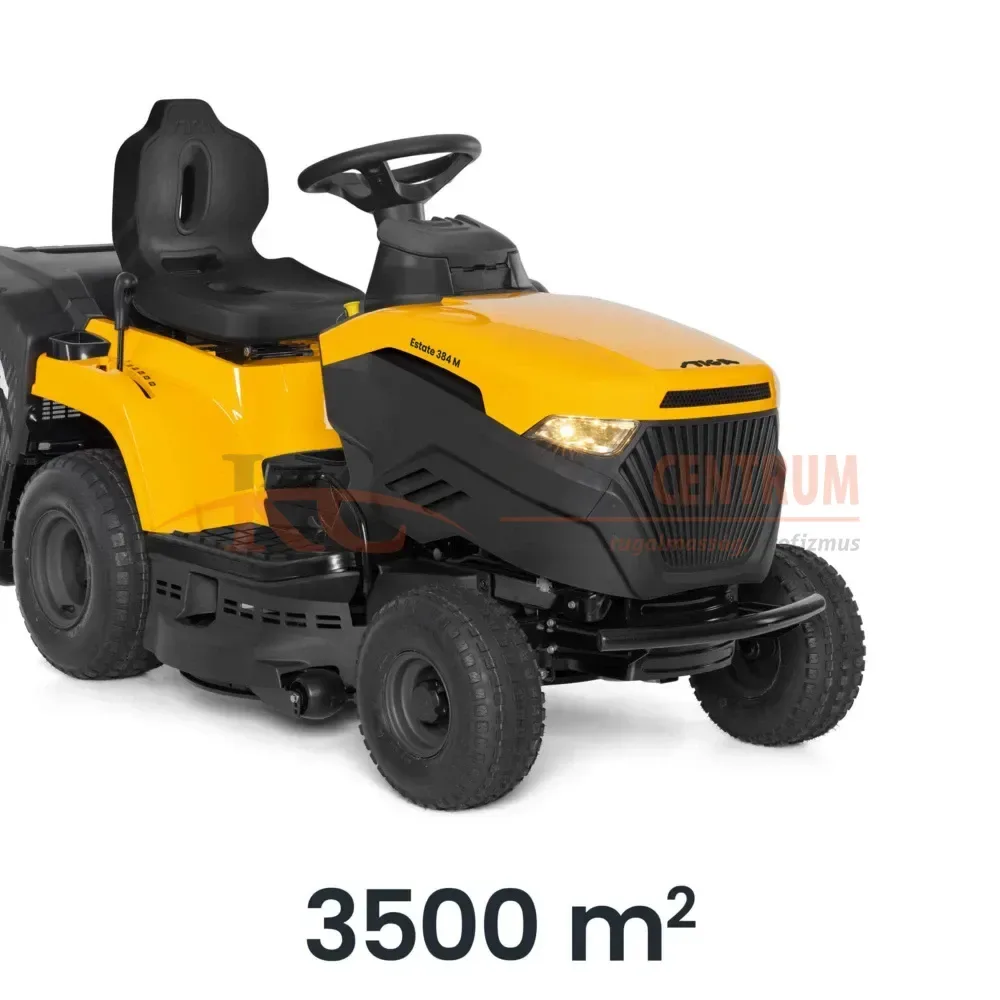 STIGA fűgyűjtős fűnyíró traktor ESTATE 384 M — 4. fotó