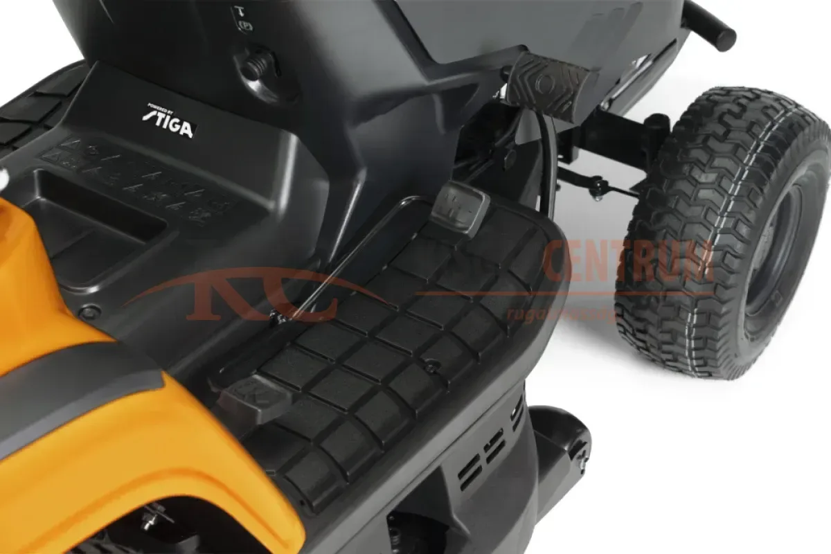 STIGA fűgyűjtős fűnyíró traktor ESTATE 384 — 3. fotó