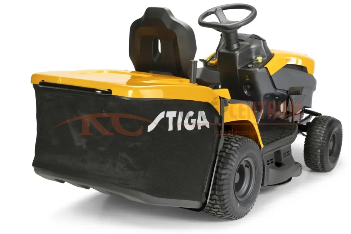 STIGA fűgyűjtős fűnyíró traktor ESTATE 384 — 8. fotó