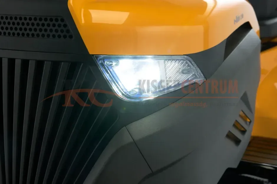 STIGA akkumulátoros fűgyűjtős fűnyíró traktor ESTATE 584e — 3. fotó