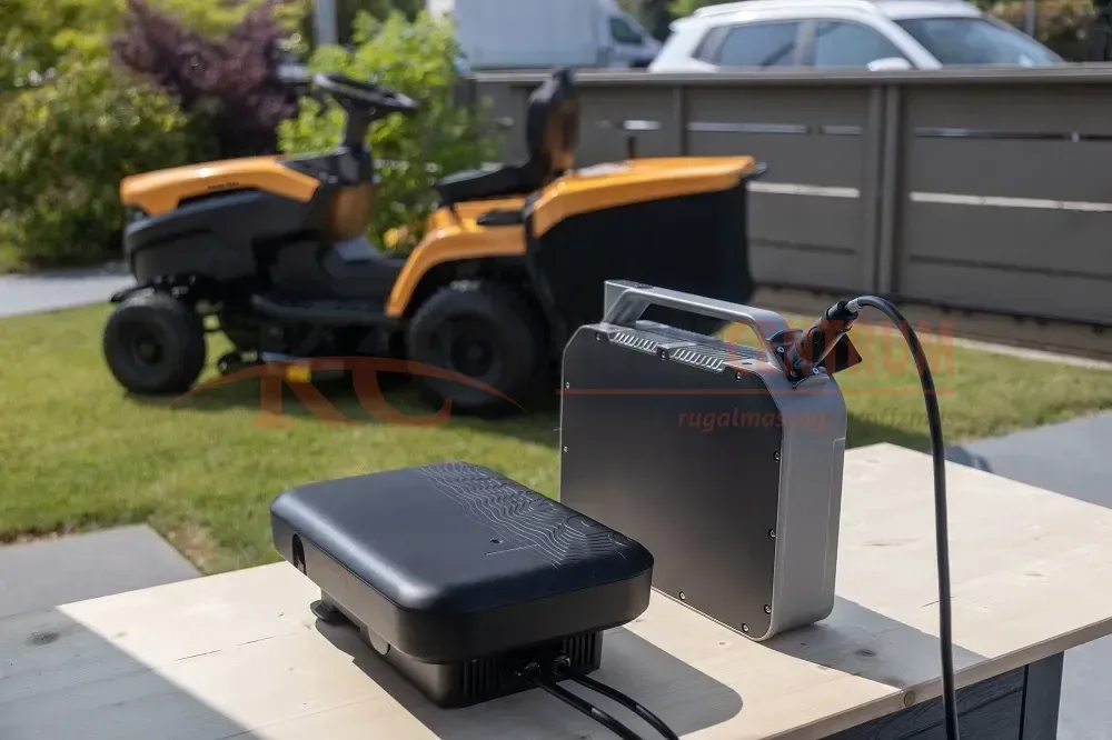 STIGA akkumulátoros fűgyűjtős fűnyíró traktor ESTATE 384e (akkumulátor nélkül) — 3. fotó