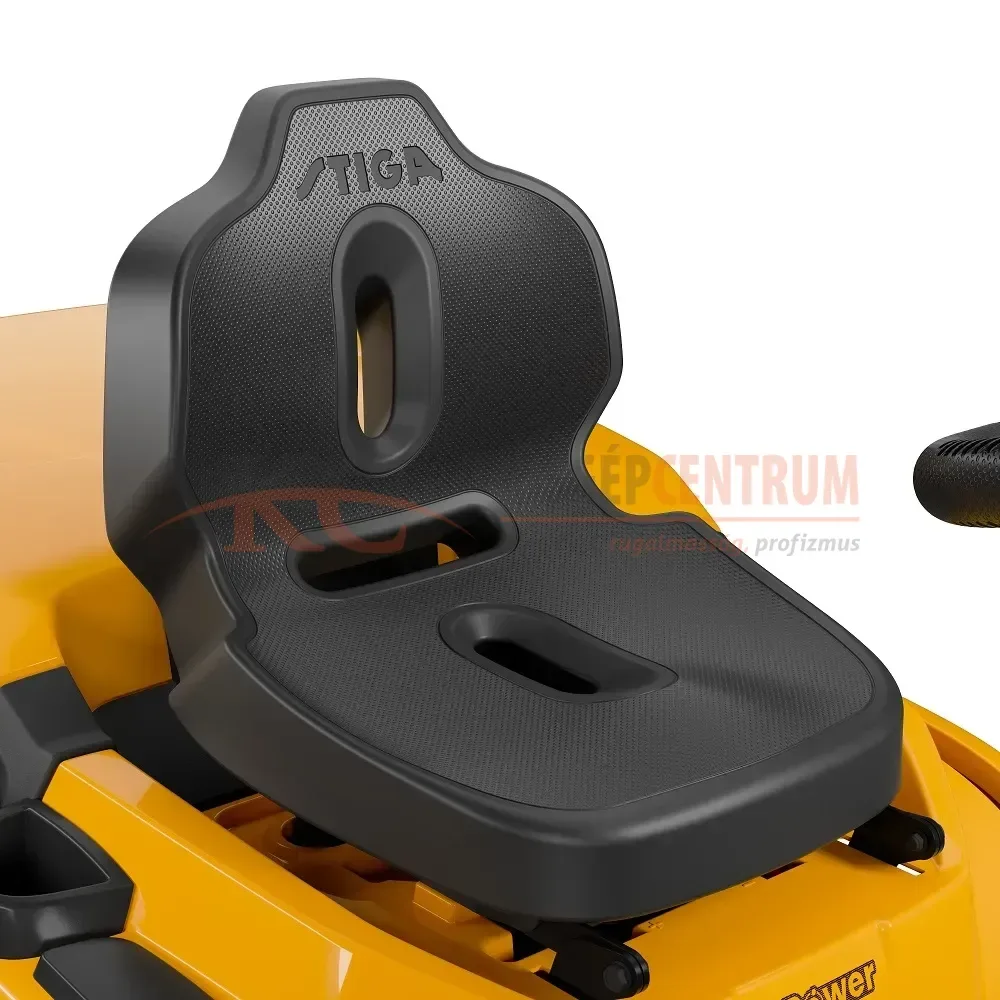 STIGA akkumulátoros fűgyűjtős fűnyíró traktor ESTATE 384e (akkumulátor nélkül) — 6. fotó