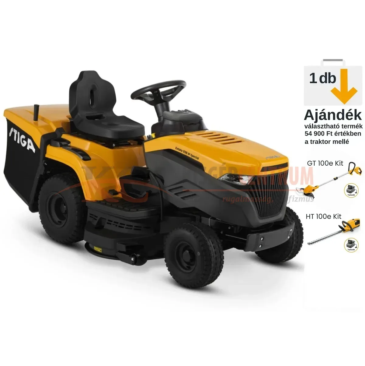 STIGA fűgyűjtős fűnyíró traktor ESTATE SPECIAL Honda GCV 530 V2